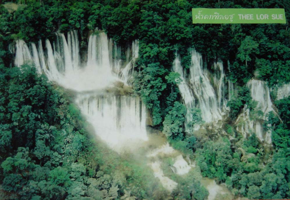 TeeLorSu Waterfall in Tak Province