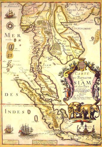 Map of Siam