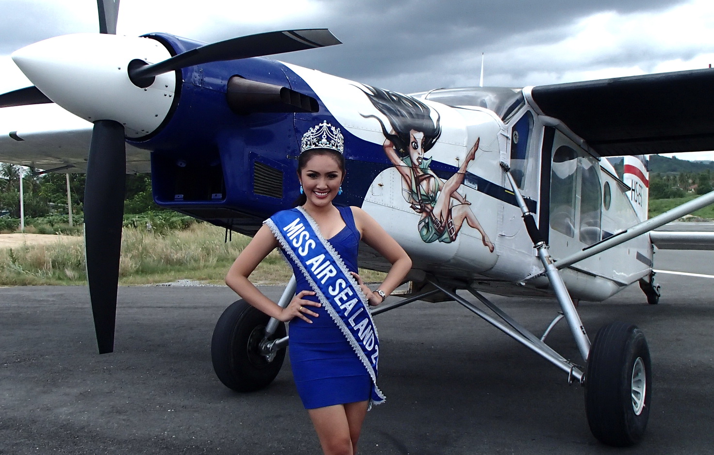 Thai Sky Adventures "Miss Air Sea Land" at Nong Kor Airport
